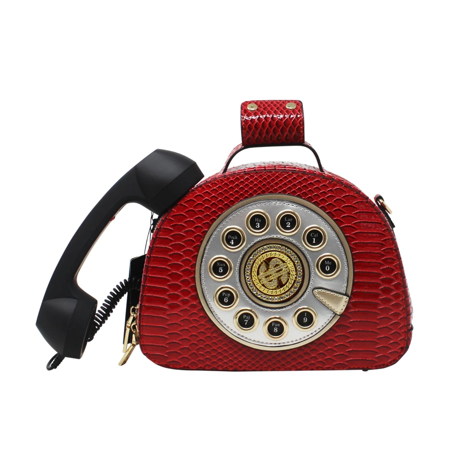 Retro Telephone Crossbody Bag