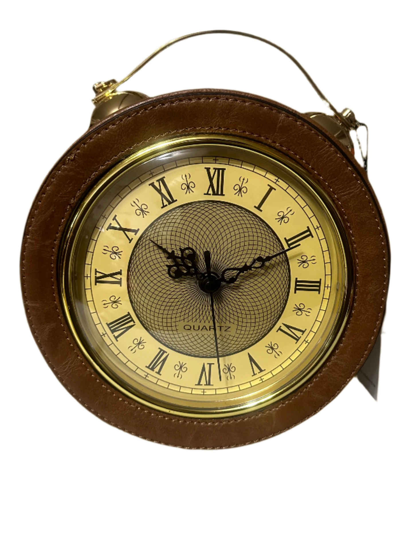Vintage Clock Crossbody Bag