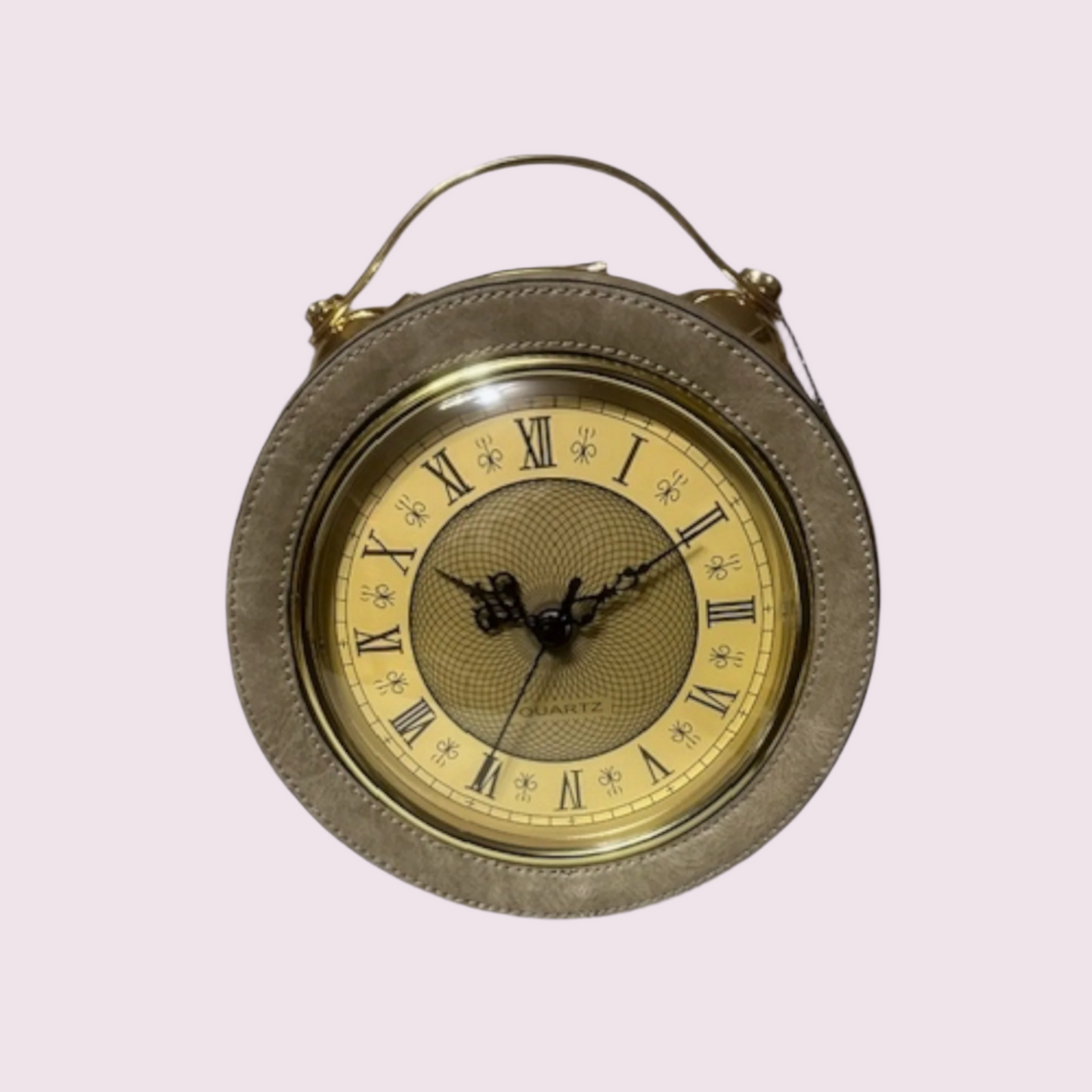 Vintage Clock Crossbody Bag