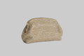 Gold mesh clutch bag 