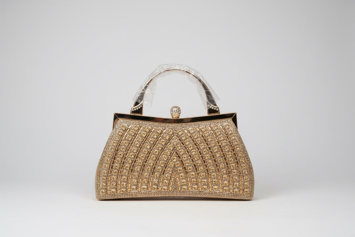 The Arcadia Crystal Top-Handle