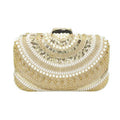 Pearl Necklace Clutch Bag