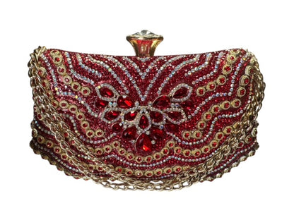 Rhinestone Clutch Bag