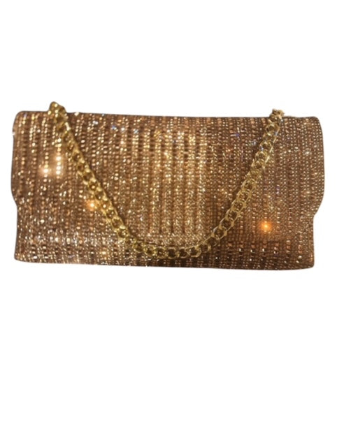 Rhinestone Envelope Purse