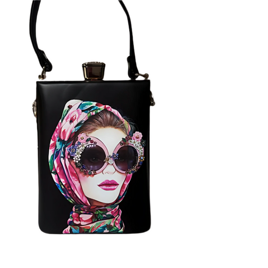 Watercolor Lady Handbag